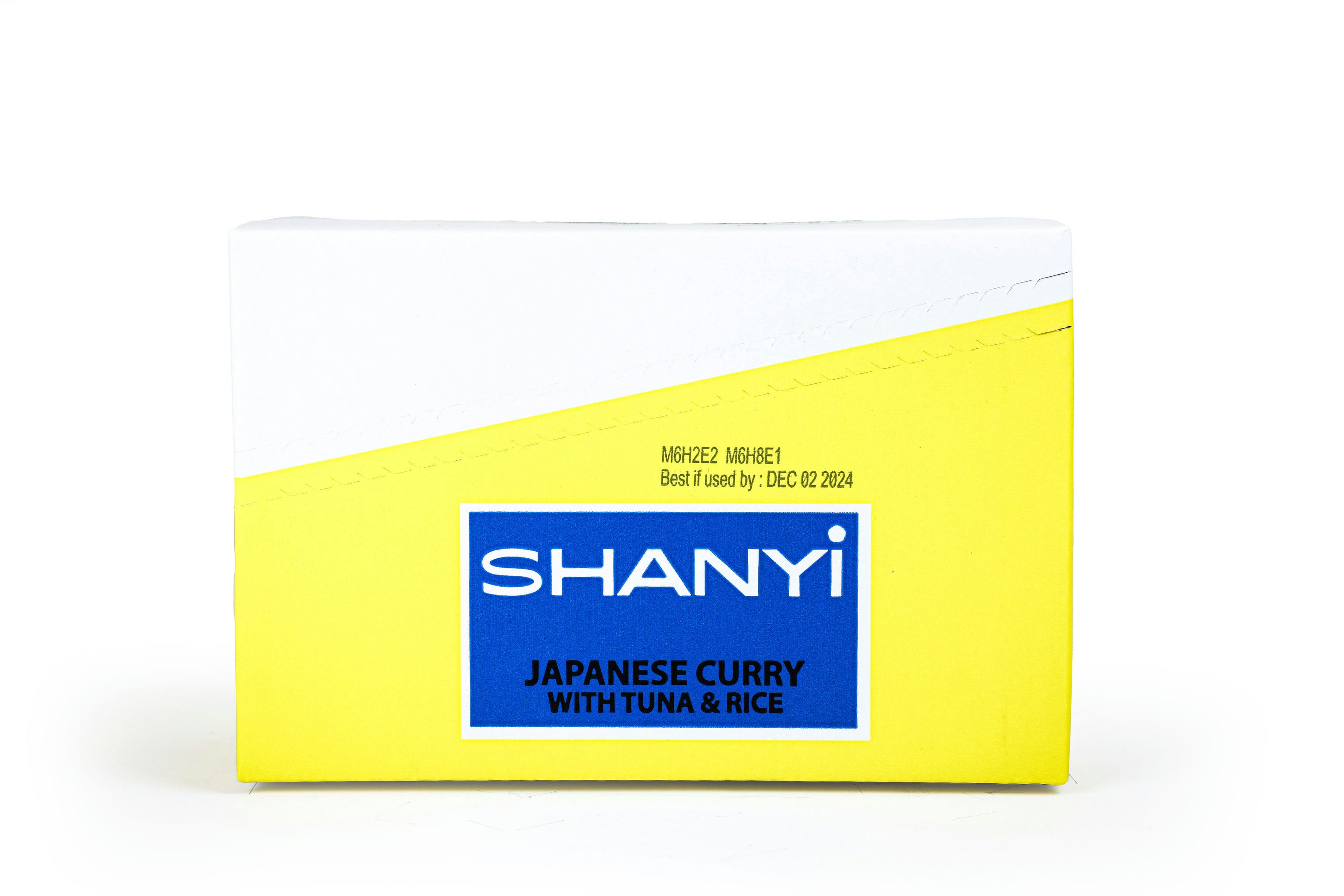 ShanYi Instant Microwave Meals Ready to Eat, 250g/8.8oz, Japanese Curry with Tuna and Jasmine Rice, Case of 6